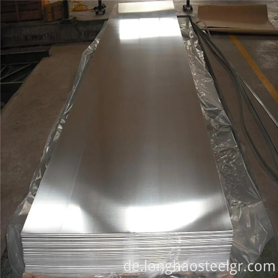 Verzinkter Teller Galvanised Plate